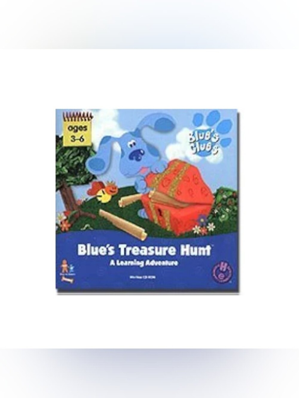 Blue's Treasure Hunt CD Rom Game (Jewel Case) - PC Mac 1999